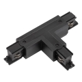 Schienensystem Endkappe 3-phasig TRACER T-Verbinder schwarz