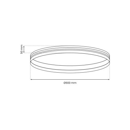 Schienensystem MAGNETIC TRACK d. 60 cm schwarz