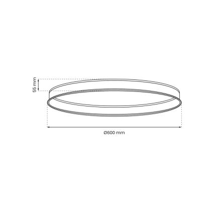 Schienensystem MAGNETIC TRACK d 60 cm schwarz