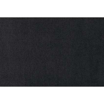 Schlafsofa mit Bettfunktion, Stauraum und Hocker PALERMO, schwarz, links