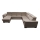 Schlafsofa mit universeller U-Ecke und Stauraum GRANADA Beige