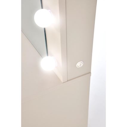 Schminktisch AMORIO 120x55 cm, Kaschmir