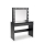 Schminktisch AMORIO 94x43 cm schwarz