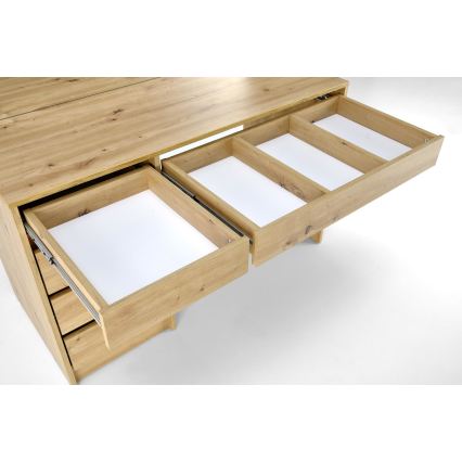 Schminktisch AMORIO Artisan-Eiche