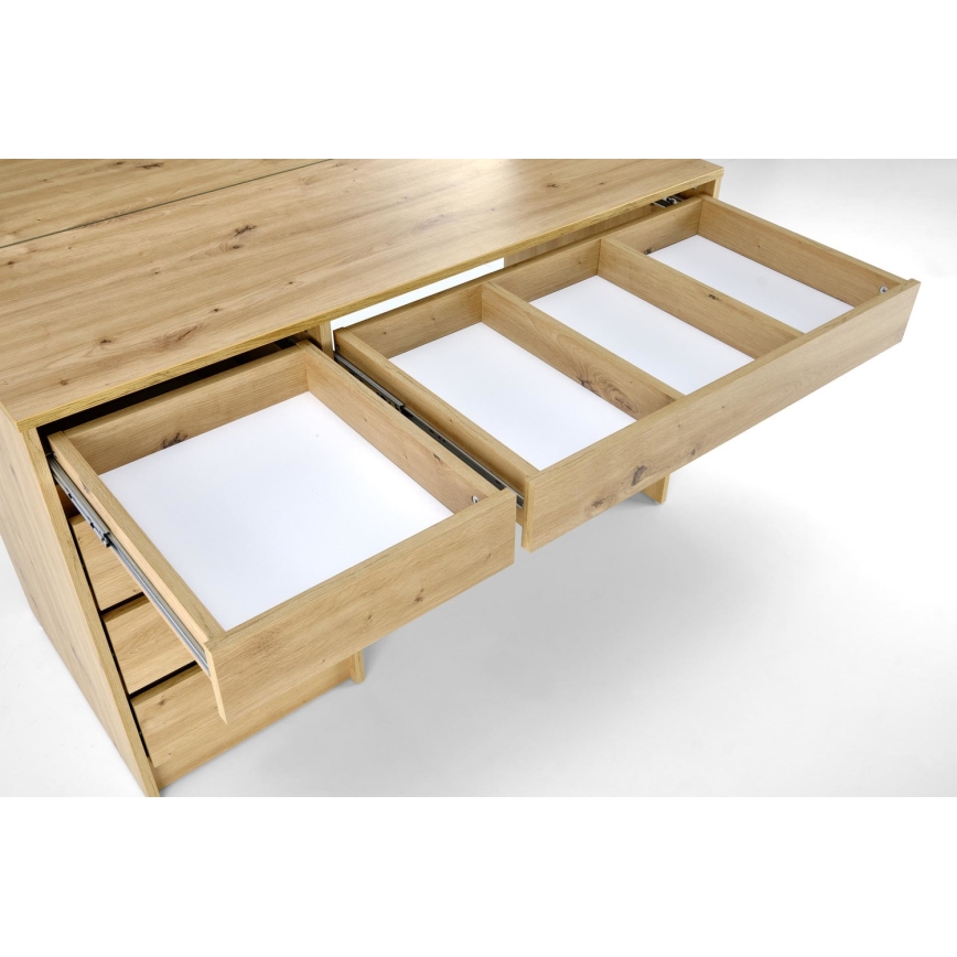 Schminktisch AMORIO Artisan-Eiche