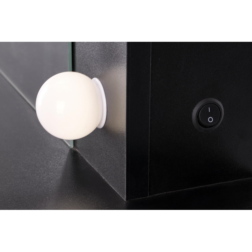 Schminktisch AMORIO schwarz