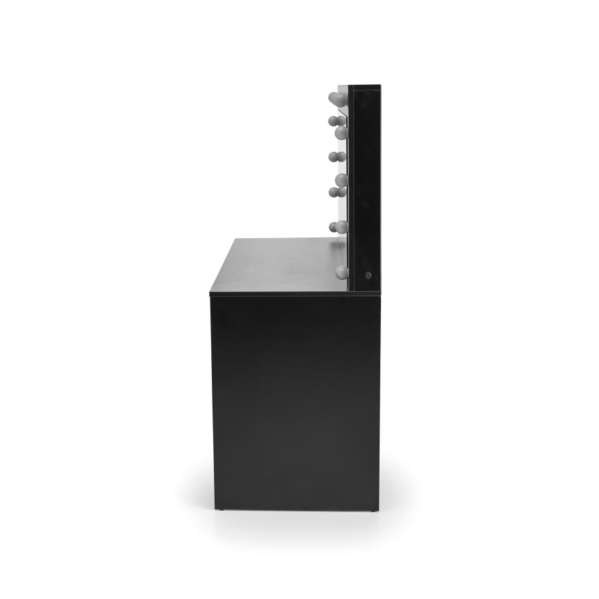 Schminktisch AMORIO schwarz