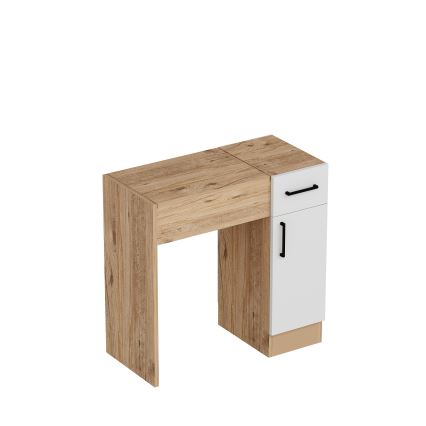 Schminktisch INCI 108,8x77 cm Kiefer atlantisch/weiß