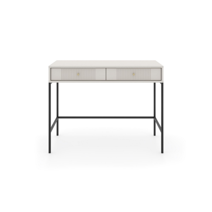 Schminktisch LUE Beige/Schwarz