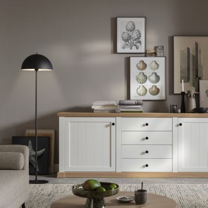 Schöner Wohnen 11727-18 - Stehleuchte ALI 1xE27/25W/230V schwarz