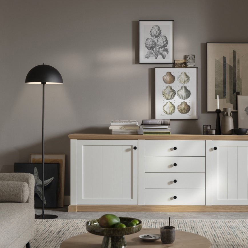 Schöner Wohnen 11727-18 - Stehleuchte ALI 1xE27/25W/230V schwarz