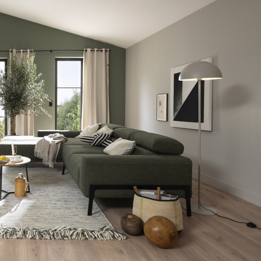 Schöner Wohnen 11727-39 - Stehleuchte ALI 1xE27/25W/230V grau