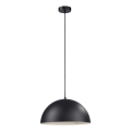 Schöner Wohnen 11728-18 - Pendelleuchte ALI 1xE27/25W/230V Ø 38 cm schwarz