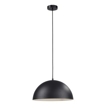 Schöner Wohnen 11728-18 - Pendelleuchte ALI 1xE27/25W/230V Ø 38 cm schwarz