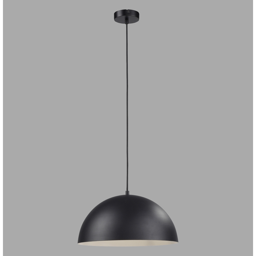 Schöner Wohnen 11728-18 - Pendelleuchte ALI 1xE27/25W/230V Ø 38 cm schwarz