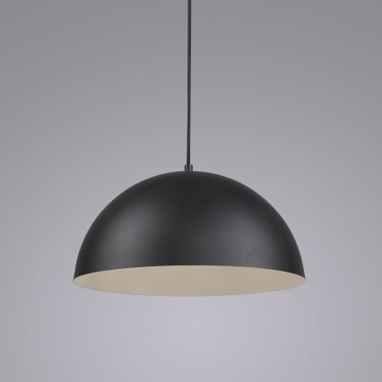 Schöner Wohnen 11728-18 - Pendelleuchte ALI 1xE27/25W/230V Ø 38 cm schwarz