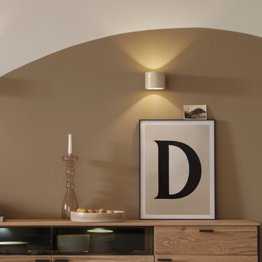 Schöner Wohnen 12542-42 - Wandleuchte TRAVENTA 1xG9/10W/230V Beton