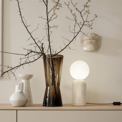 Schöner Wohnen 12543-42 - Tischlampe TRAVENTA 1xG9/10W/230V Beton