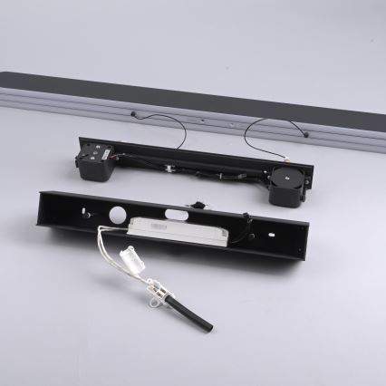 Schöner Wohnen 12577-18 - dimmbare Hängeleuchte mit Seilaufhängung ADRIANA ROUND 2xLED/24W/230V 2700/3000/3500/4000/5000K schwarz