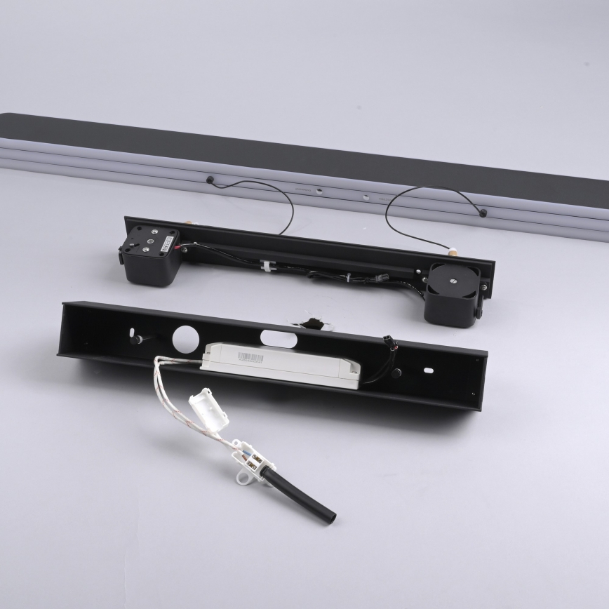 Schöner Wohnen 12577-18 - dimmbare Hängeleuchte mit Seilaufhängung ADRIANA ROUND 2xLED/24W/230V 2700/3000/3500/4000/5000K schwarz