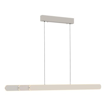 Schöner Wohnen 12577-39 - ADRIANA ROUND dimmbare Pendelleuchte an Kabel 2xLED/24W/230V 2700/3000/3500/4000/5000K grau
