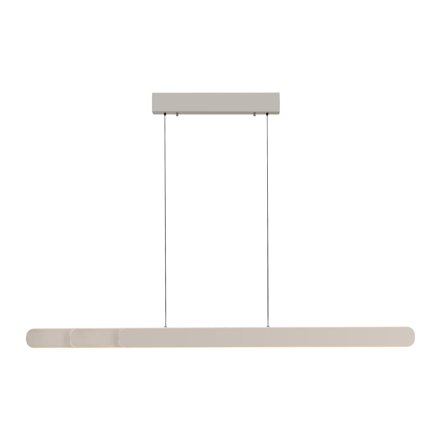 Schöner Wohnen 12577-39 - ADRIANA ROUND dimmbare Pendelleuchte an Kabel 2xLED/24W/230V 2700/3000/3500/4000/5000K grau