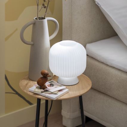 Schöner Wohnen 13573-16 - Tischleuchte NAMI 1xE27/25W/230V weiß