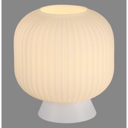 Schöner Wohnen 13573-16 - Tischleuchte NAMI 1xE27/25W/230V weiß