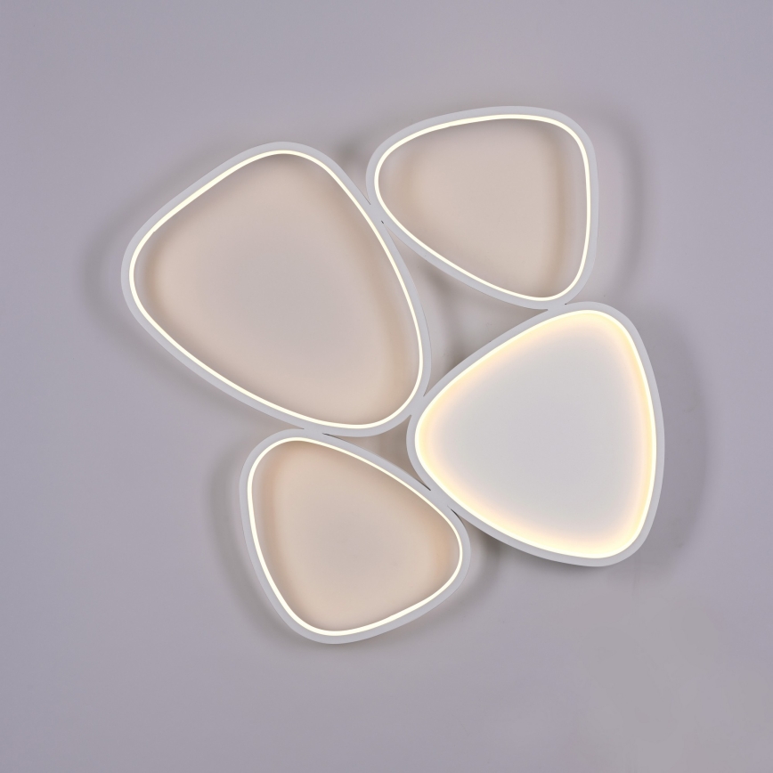 Schöner Wohnen 14038-16 - dimmbare LED-Deckenleuchte PEBBLES LED/35,5W/230V weiß