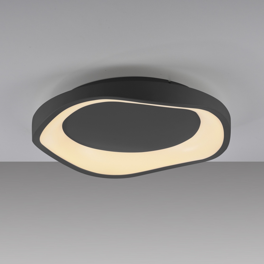 Schöner Wohnen 14233-18 - dimmbare LED-Deckenleuchte MONTA LED/21W/230V Ø 40 cm schwarz