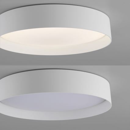 Schöner Wohnen 14594-16 - LED-dimmbare Deckenleuchte TAVOLI LED/20W/230V 2700–6500K Ø 39 cm Weiß + Fernbedienung