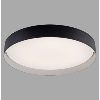 Schöner Wohnen 14595-18 - dimmbare LED-Deckenleuchte TAVOLI LED/34W/230V 2700-6500K Ø 49 cm schwarz + Fernbedienung