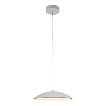 Schöner Wohnen 14606-16 - dimmbare LED-Pendelleuchte an Kabel LENTE LED/17W/230V Ø 40 cm weiß