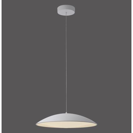 Schöner Wohnen 14607-16 - LENTE LED-Pendelleuchte, dimmbar, 23 W, 230 V, Ø 50 cm, weiß