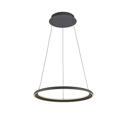 Schöner Wohnen 15570-18 - dimmbare LED-Pendelleuchte an Kabel QUILLO LED/36W/230V Ø 60 cm schwarz