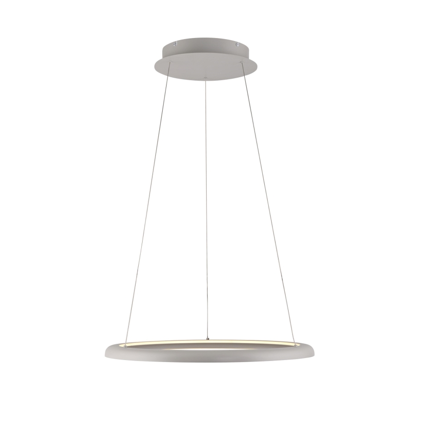 Schöner Wohnen 15570-39 - QUILLO LED-Pendelleuchte, dimmbar, 36W/230V, Ø 60 cm, grau