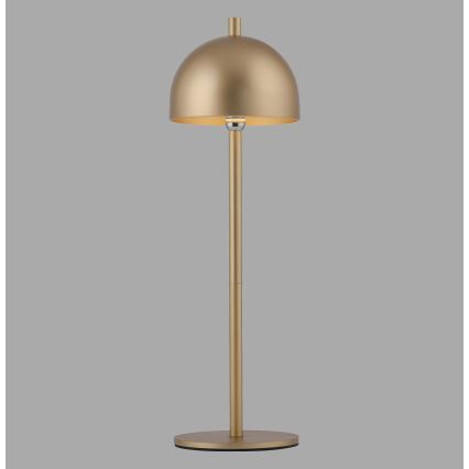 Schöner Wohnen 19244-12 - LED-dimmbar, mit Touch-Dimmer, wiederaufladbare Outdoor-Tischleuchte BELLIS LED/2,5W/5V 2600 mAh IP54, goldfarben