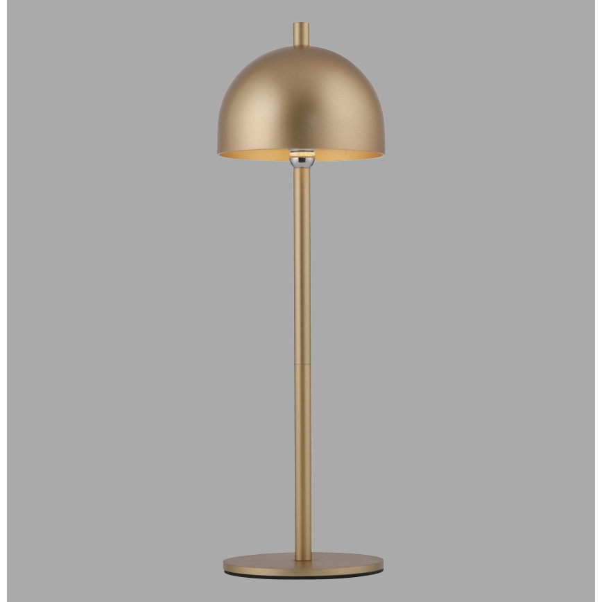 Schöner Wohnen 19244-12 - LED-dimmbar, mit Touch-Dimmer, wiederaufladbare Outdoor-Tischleuchte BELLIS LED/2,5W/5V 2600 mAh IP54, goldfarben