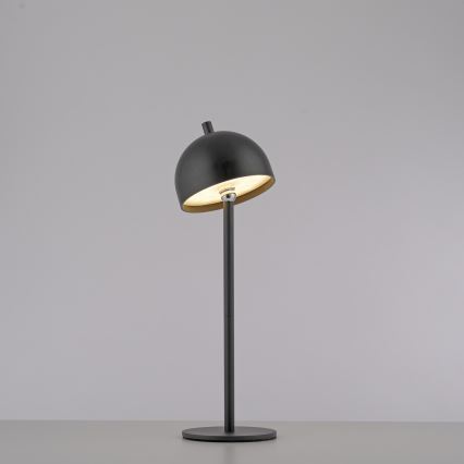 Schöner Wohnen 19244-18 - BELLIS LED-Tischlampe, berührungsdimmbar, wiederaufladbar, für den Außenbereich, LED 2,5 W / 5 V, 2600 mAh, IP54, schwarz