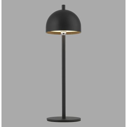 Schöner Wohnen 19244-18 - BELLIS LED-Tischlampe, berührungsdimmbar, wiederaufladbar, für den Außenbereich, LED 2,5 W / 5 V, 2600 mAh, IP54, schwarz