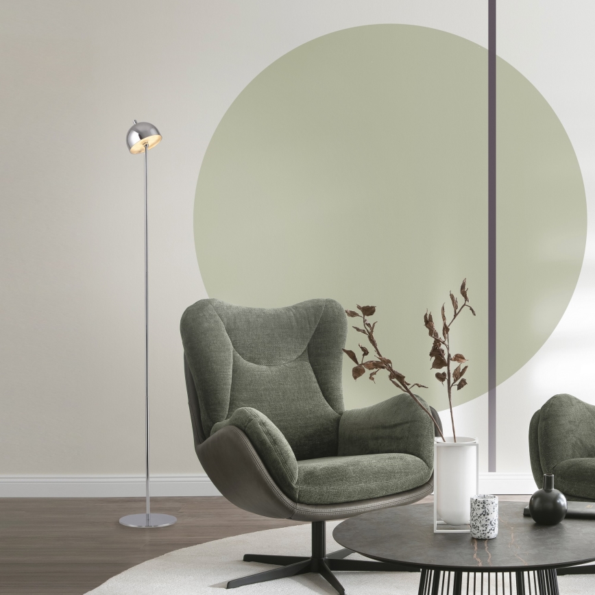 Schöner Wohnen 19245-17 - LED dimmbar mit Touch-Bedienung, wiederaufladbare Außen-Stehleuchte BELLIS LED/2,5W/5V 2600 mAh IP54 glänzender Chrom