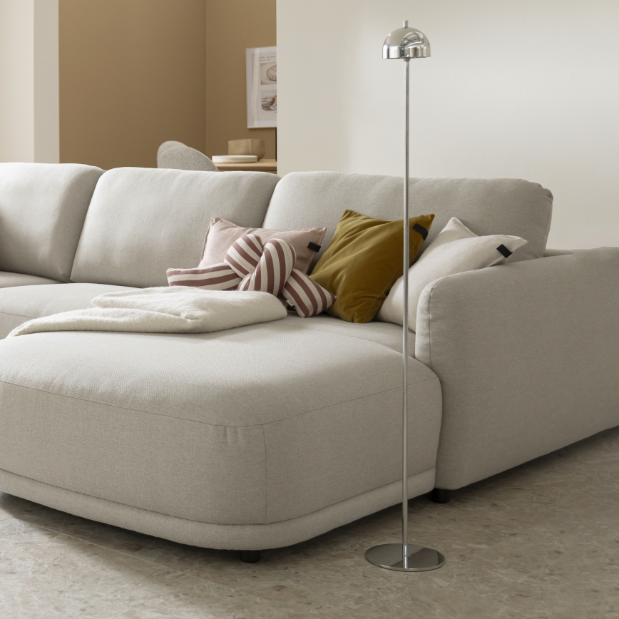 Schöner Wohnen 19245-17 - LED dimmbar mit Touch-Bedienung, wiederaufladbare Außen-Stehleuchte BELLIS LED/2,5W/5V 2600 mAh IP54 glänzender Chrom