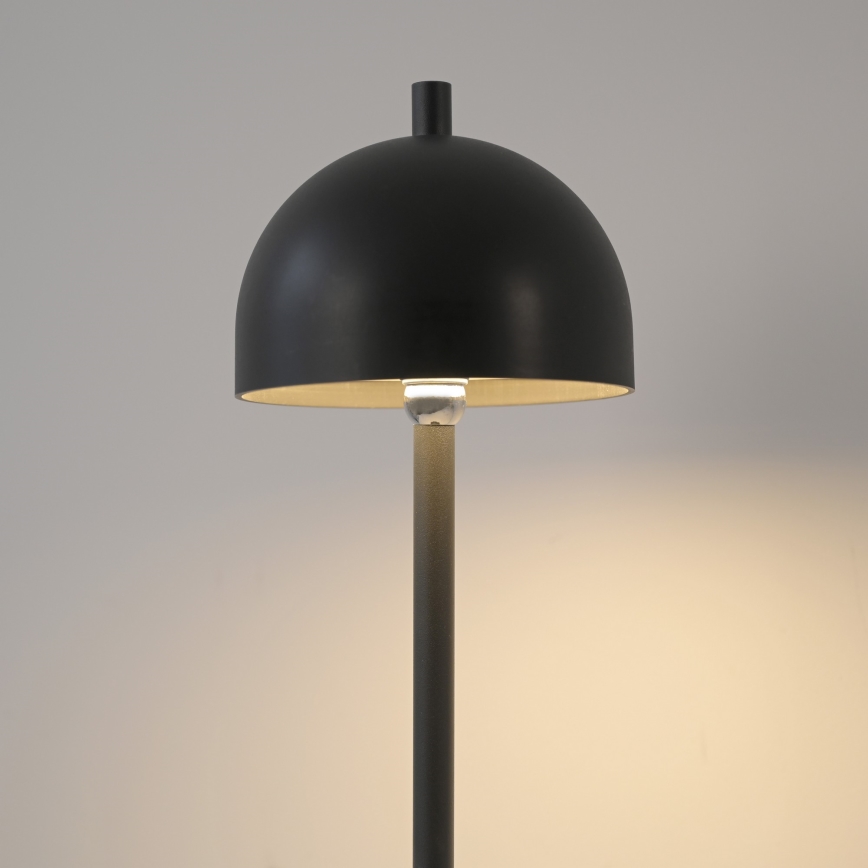 Schöner Wohnen 19245-18 - dimmbare, touchbedienbare, wiederaufladbare Außen-Stehlampe BELLIS LED/2,5W/5V 2600 mAh IP54 schwarz