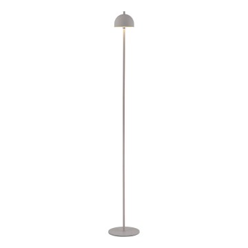 Schöner Wohnen 19245-39 - LED, dimmbare, touchgesteuerte, wiederaufladbare Außen-Stehleuchte BELLIS LED/2,5W/5V 2600 mAh IP54 grau