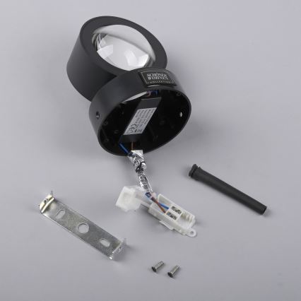 Schöner Wohnen 19331-18 - LED-Wandleuchte CHIA 2xLED/2W/230V schwarz