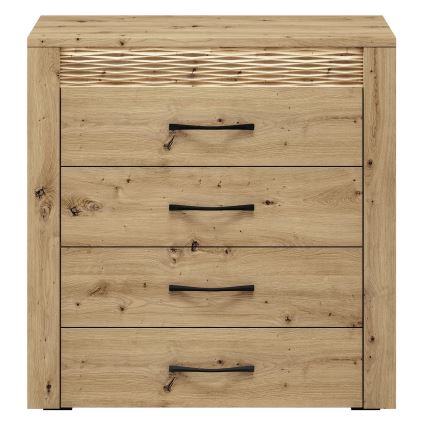 Schrank VANCO 94x92 cm braun