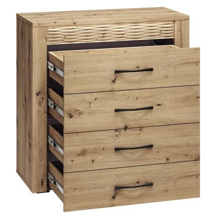 Schrank VANCO 94x92 cm braun