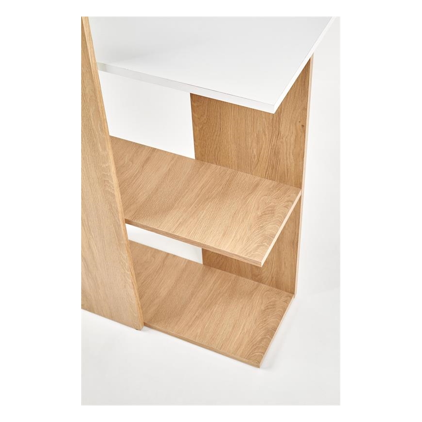 Schreibtisch COZYRA Eiche/Weiß