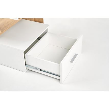 Schreibtisch GORA Eiche/Weiß