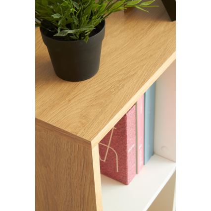 Schreibtisch GORA Eiche/Weiß